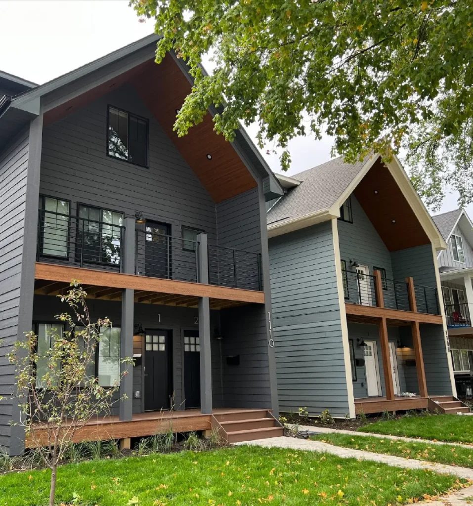 Exterior of off-campus housing near UMN managed by GoGopher Rentals
